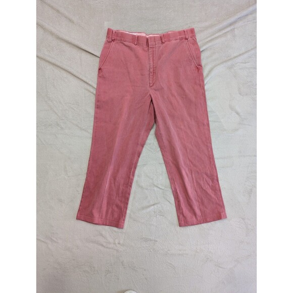 Vintage Orvis Trousers Men’s Size 38 Cotton Chino Pants Vintage 90s 1990s - Picture 1 of 6